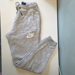 Light Grey Nike Joggers
